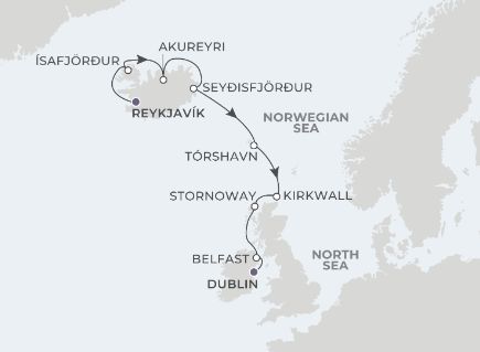 8-Night Reykjavík To Dublin 09/14/25